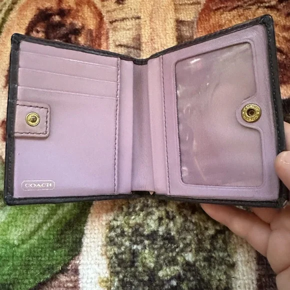 Coach Optic Art Signature C Small Leather Wallet - Picture 9 of 10